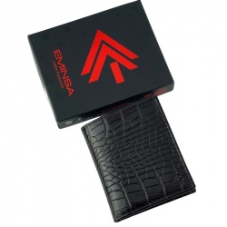 Гаманець чоловічий шкіряний Eminsa 1126 4-3 темно-коричневий