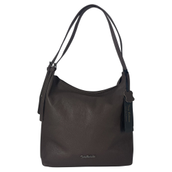 Сумка женская кожаная Tony Bellucci 0404-286 темно-коричневая