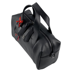 Сумка жіноча шкіряна Eminsa 40311 чорна