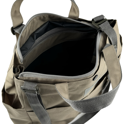 Сумка жіноча з водовідштовхувальних матеріалів High Level №5 бежева