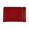 Кошелек женский кожаный Karya 2004-46-45 красный (внутри черный)