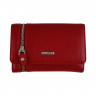 Кошелек женский кожаный Karya 2004-46-45 красный (внутри черный)