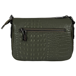 Сумка женская кожаная Karya 5069-634 хаки