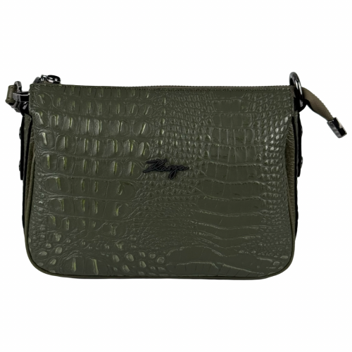 Сумка жіноча шкіряна Karya 5069-634 хакі