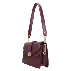 Сумка жіноча шкіряна Karya 2584-618 марсала