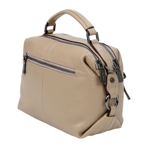 Сумка женская кожаная Tony Bellucci 0308-219 бежевая