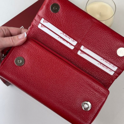 Гаманець жіночий шкіряний Butun 587-004 006 червоний