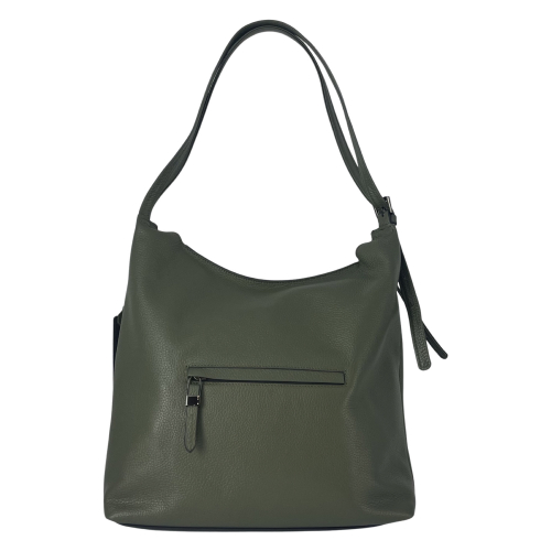 Сумка жіноча шкіряна Tony Bellucci 0404-217 оливкова