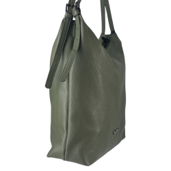 Сумка женская кожаная Tony Bellucci 0404-217 оливковая