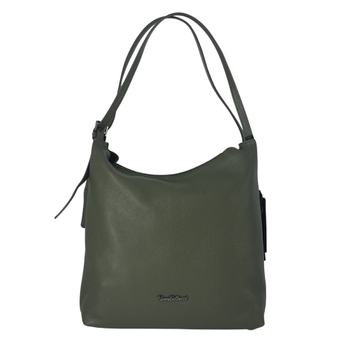 Сумка жіноча шкіряна Tony Bellucci 0404-217 оливкова