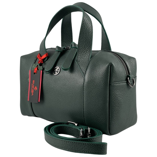 Сумка жіноча шкіряна Eminsa 40311 зелена