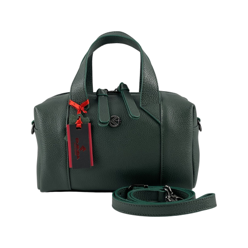 Сумка жіноча шкіряна Eminsa 40311 зелена