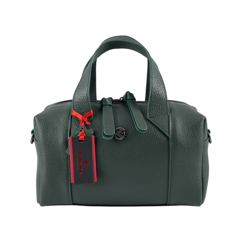 Сумка жіноча шкіряна Eminsa 40311 зелена