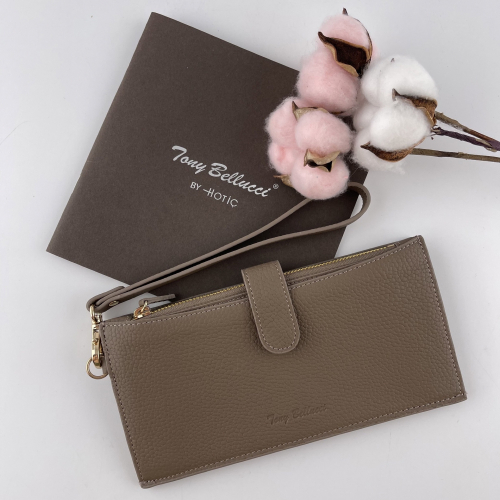 Гаманець-портмоне жіночий шкіряний Tony Bellucci T810-213 світло-коричневий