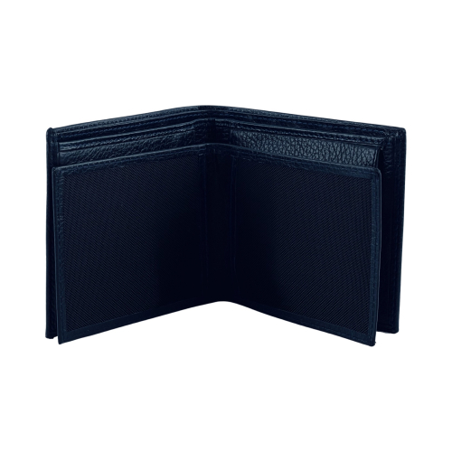 Гаманець чоловічий шкіряний Bond Non 531-1170 темно-синій