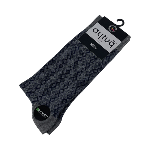 Носки мужские Aytug Bambu 24033 серо-синие Size 41-45