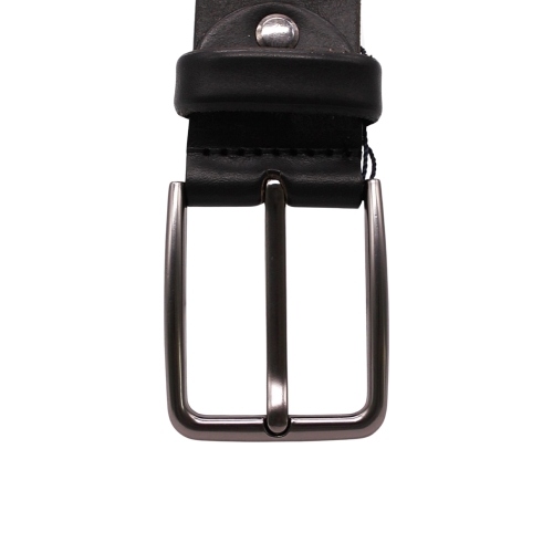 Ремень мужской кожаный Кремень 01407703 135 см Флоренция черный