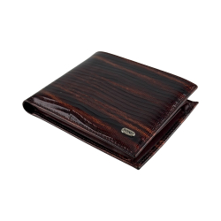 Гаманець чоловічий під крокодилову шкіру Bond 519-537 коричневий