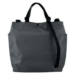 Сумка жіноча із водовідштовхувальних матеріалів High Level №5 графітова