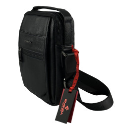 Сумка чоловіча шкіряна Eminsa 6251 37-1 чорна