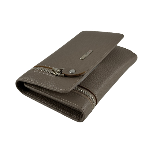 Кошелек женский кожаный Karya 2004-51 бежевый