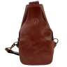 Сумка чоловіча шкіряна через плече Vittorio Safino VS 095 коньяк Кентуккі