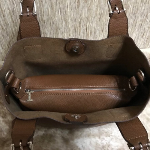 Сумка жіноча Vienca B9922 коричнева