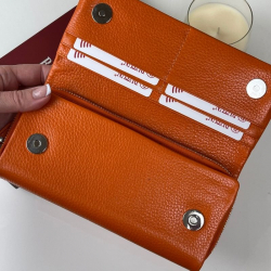 Гаманець жіночий шкіряний Butun 587-004 036 оранжевий