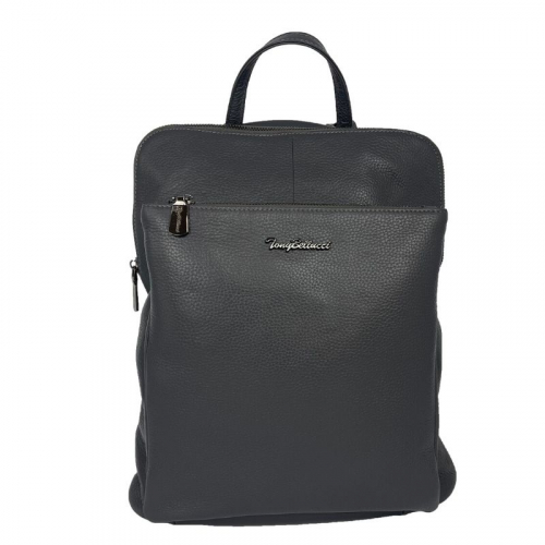 Рюкзак жіночий шкіряний Tony Bellucci 0341 сірий