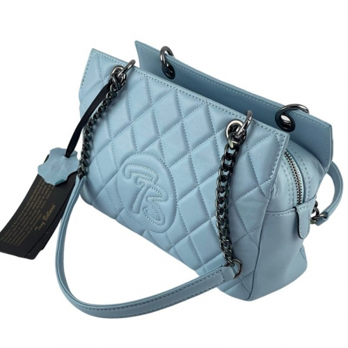 Сумка жіноча шкіряна Tony Bellucci 0462-2015 голуба