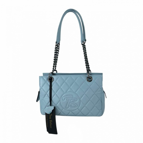 Сумка жіноча шкіряна Tony Bellucci 0462-2015 голуба