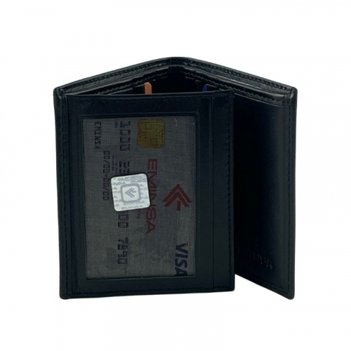 Гаманець чоловічий шкіряний Eminsa 1126 19-1 чорний