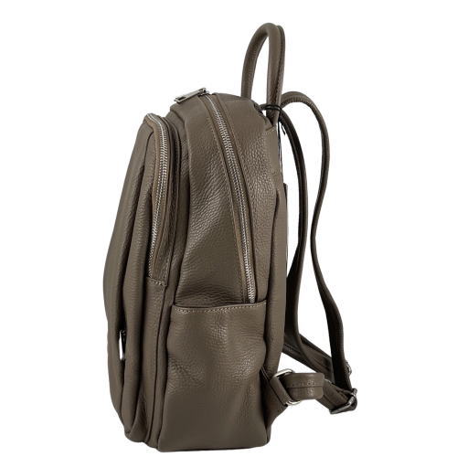 Рюкзак жіночий шкіряний Genuine Leather 543311 бежевий