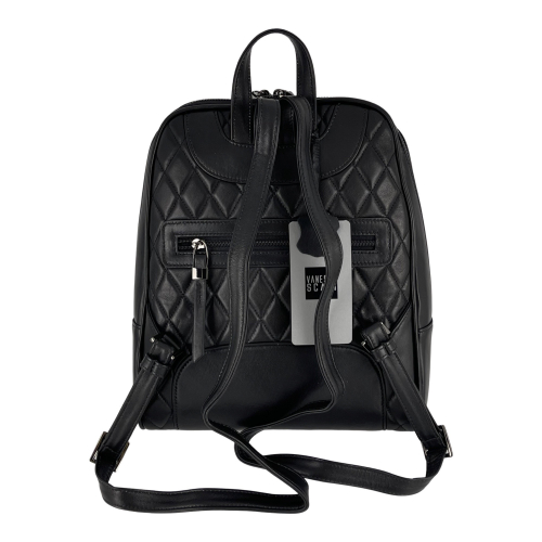 Жіночий рюкзак шкіряний Vanessa Scani 0135-2000 чорний