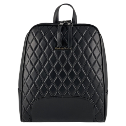 Жіночий рюкзак шкіряний Vanessa Scani 0135-2000 чорний