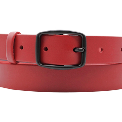 Ремень женский кожаный Кремень 05.30.00.159 красный 130 см