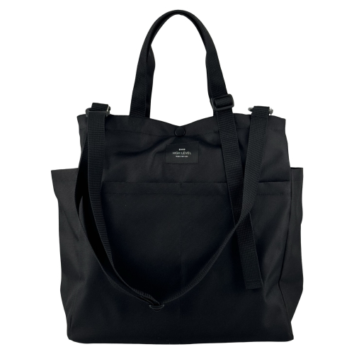 Сумка жіноча із водовідштовхувальних матеріалів High Level №5 чорна