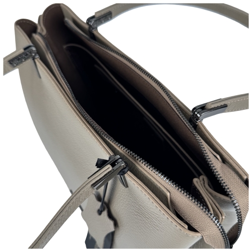 Сумка женская кожаная Tony Bellucci 0283-219 бежевая