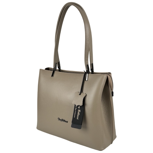 Сумка женская кожаная Tony Bellucci 0283-219 бежевая