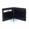 Гаманець чоловічий шкіряний гладкий Bond 519-1 чорний