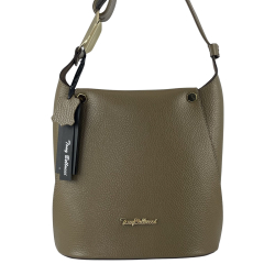 Сумка жіноча шкіряна Tony Bellucci 0316 гірчична