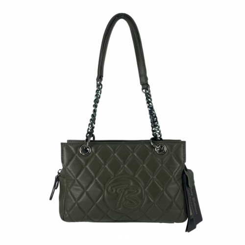 Сумка жіноча шкіряна Tony Bellucci 0462-2011 хаки