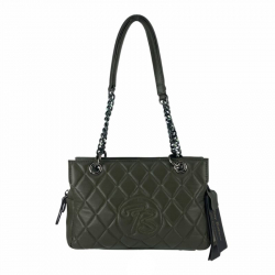 Сумка женская кожаная Tony Bellucci 0462-2011 хаки