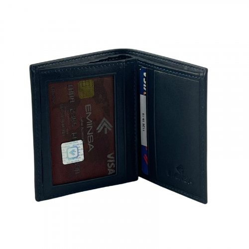 Гаманець чоловічий шкіряний Eminsa 1126 19-19 темно-синій