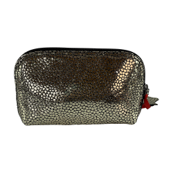 Косметичка жіноча шкіряна Eminsa 2071 113 золотиста