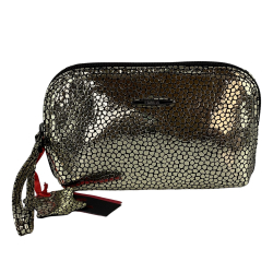 Косметичка жіноча шкіряна Eminsa 2071 113 золотиста