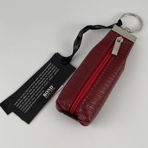 Ключница кожаная Bond Non 113-957 красная