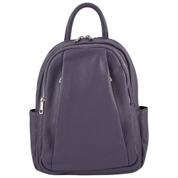 Рюкзак жіночий шкіряний Genuine Leather 543311 бузковий