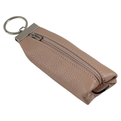 Ключниця шкіряна Eminsa 1588 18-31 світло-рожева