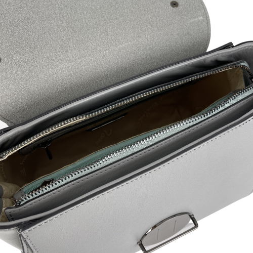 Сумка жіноча шкіряна Tony Bellucci 0551-1031 світло-сіра